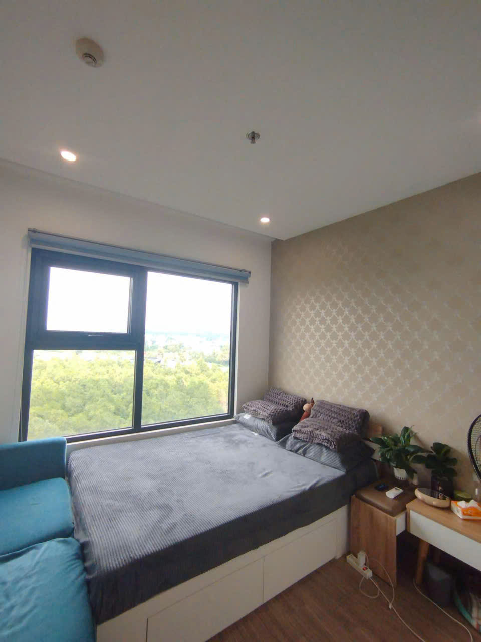 Pass phòng trong căn 3pn2wc full nội thất đẹp toà s501b Vinhome, P Long Bình, Quận 9, Tphcm - Ảnh 2