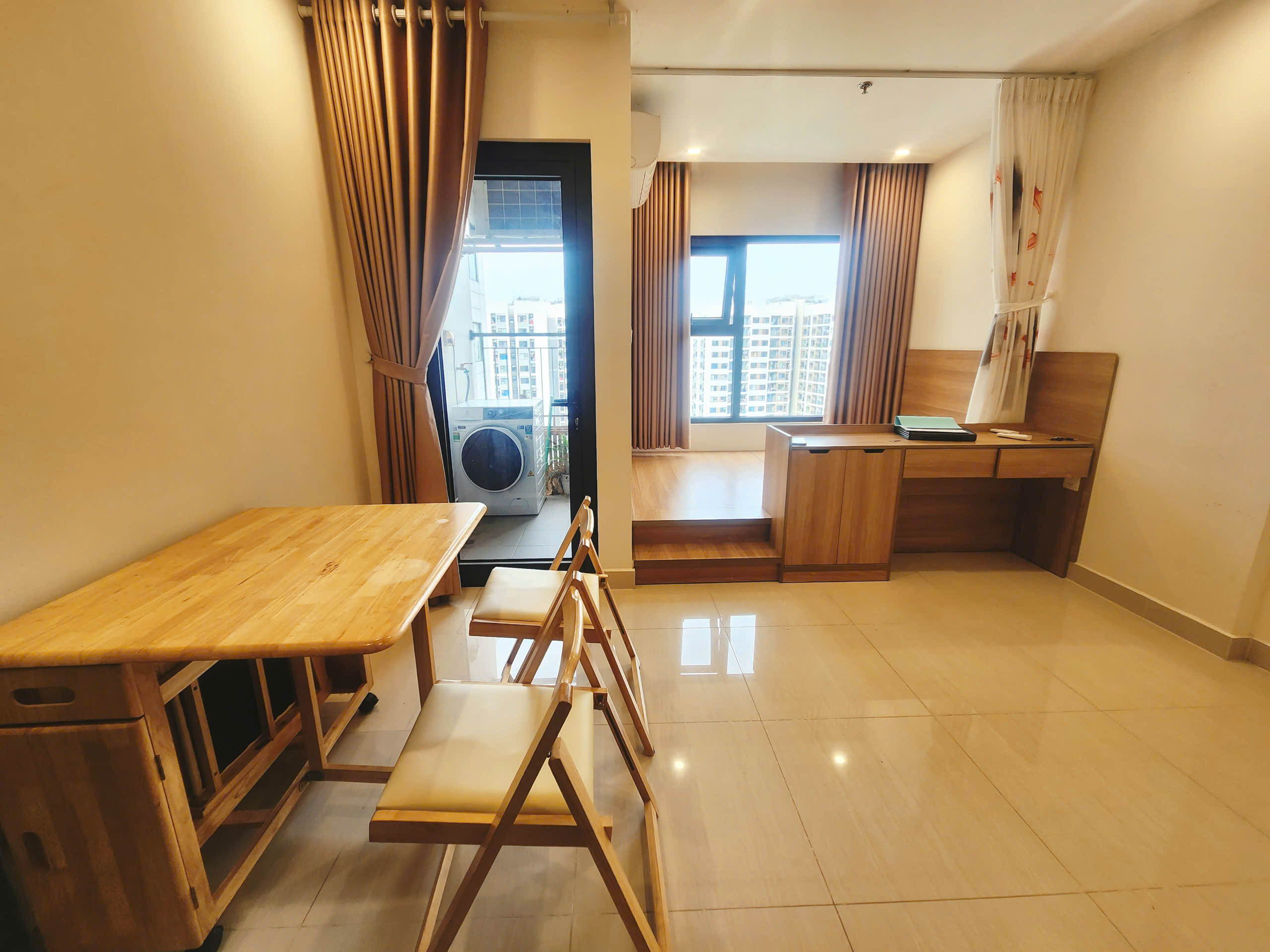 Cho thuê căn hộ chung cư Studio Vinhome Grand Park Tiện nghi Full Nội thất - Ảnh 1