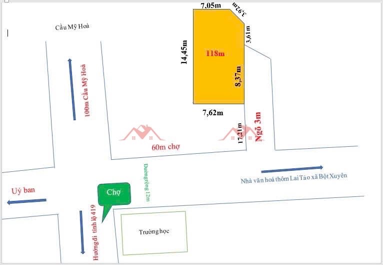 CHÍNH CHỦ BÁN LÔ ĐẤT 118M TẠI BỘT XUYÊN-MỸ ĐỨC-HÀ NỘI - Ảnh 4