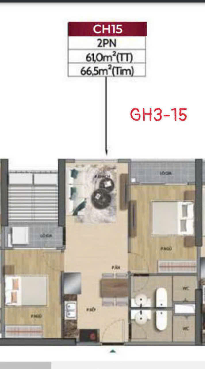🎉 GIẢM SỐC – CĂN 9 NÚT CỰC ĐẸP, VIEW THOÁNG, TẦNG CAO - CÓ ƯU ĐÃI ĐẶC BIỆT ĐẾN 30/4 🎉 - Ảnh 2