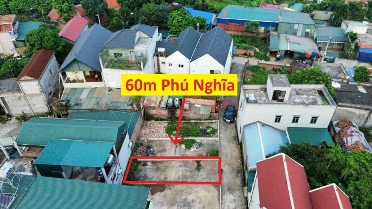 CHÍNH CHỦ BÁN LÔ ĐẤT 60M TẠI PHÚ NGHĨA-CHƯƠNG MỸ-HÀ NỘI - Ảnh chính