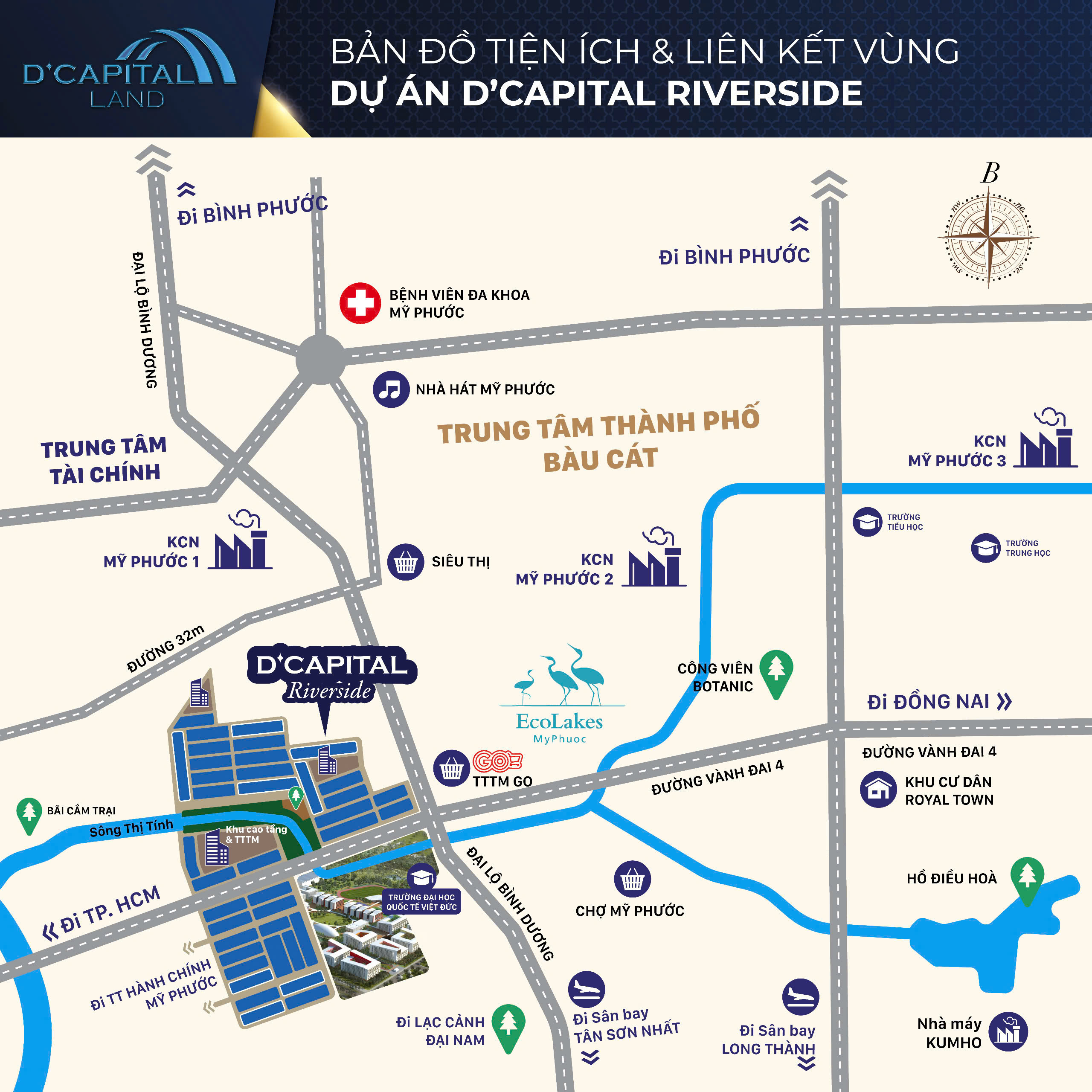 D’CAPITAL RIVERSIDE - Dòng tiền 17tr/tháng - Siêu dự án đặc khu kinh tế - Ảnh 3