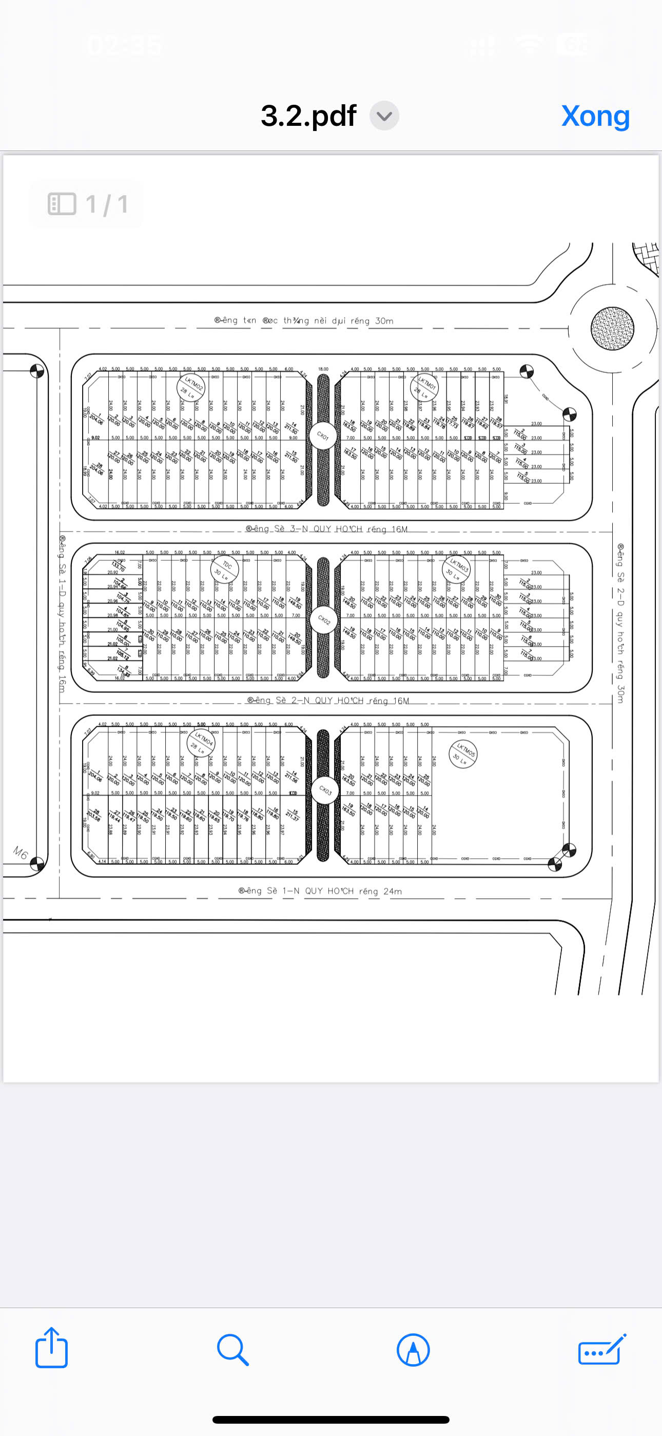 Lô góc 2 mặt tiền khu đấu giá Tổ Dân Phố 8 3.2 ha - 7 x 20m - 7.8 tỷ - Ảnh 3