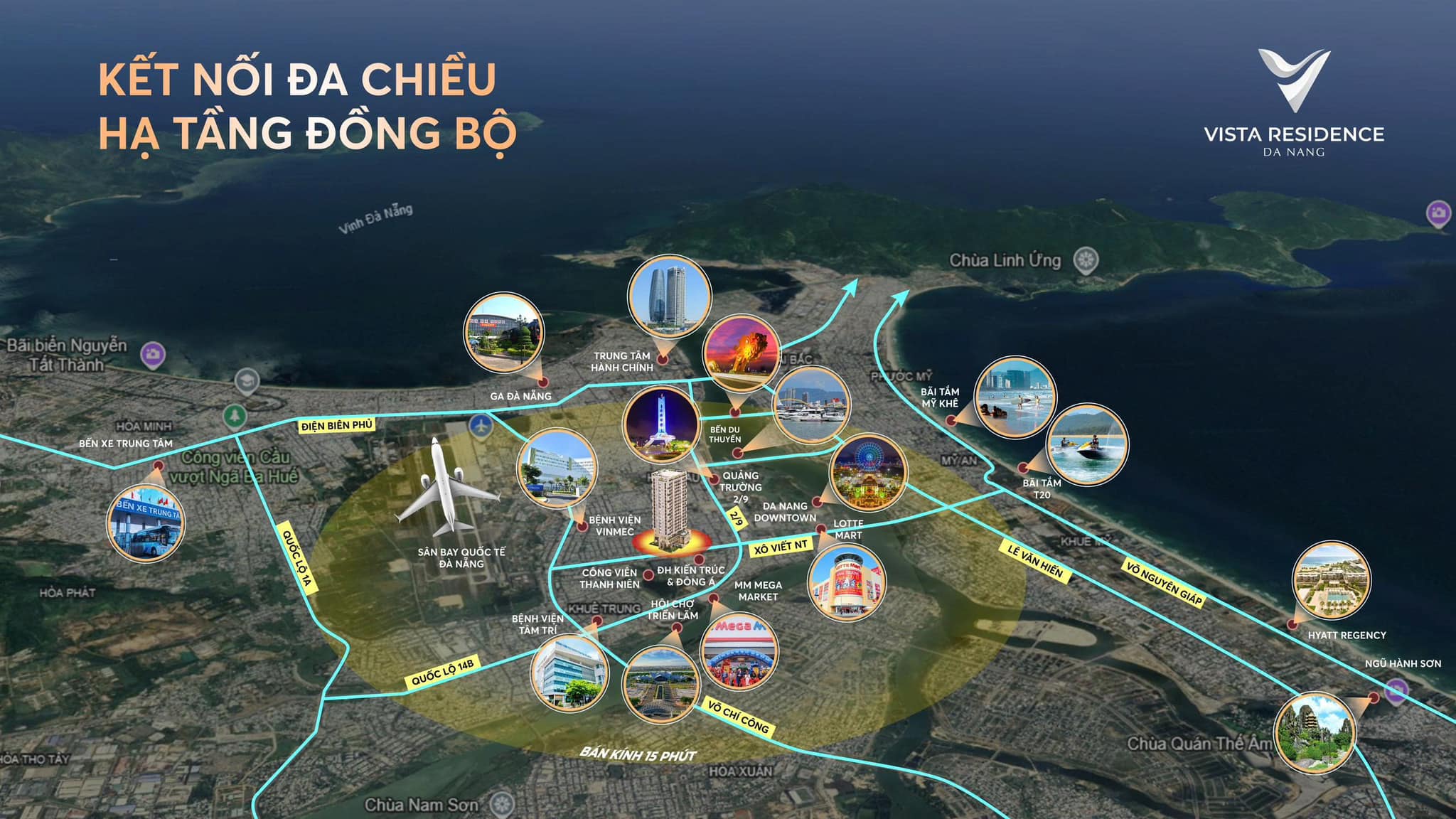 Chỉ 2 TỶ - Sở hữu ngay căn hộ 3 phòng ngủ view trực diện Sông Hàn, bàn giao tháng 08/2025 - Ảnh 1