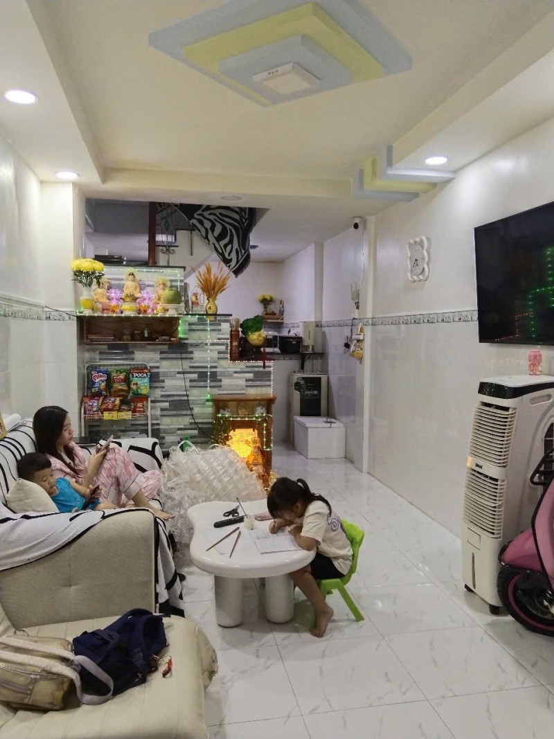 N291 - Nhà Bán P17 , Hẻm 66/  Xô Viết Nghệ Tĩnh ,  55m2 , gồm ban công 2 phòng ngủ Giá 4 tỷ 850 - Ảnh 1
