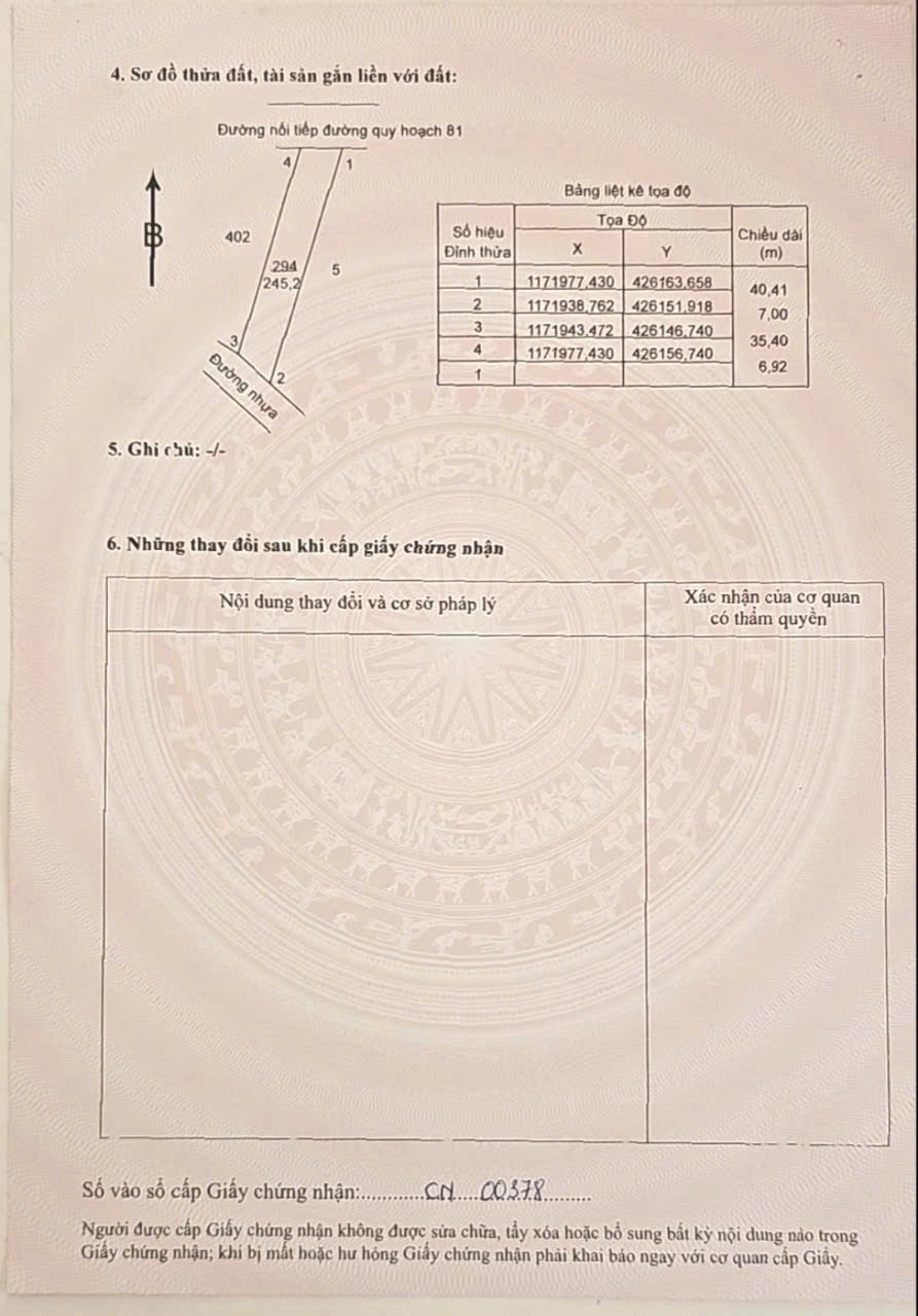 2mt 2 đầu,làm dc 2 căn nhà,245 m2 ctc.sạch,dg 81 đối diện chung cư ecotao đang xây - Ảnh 1