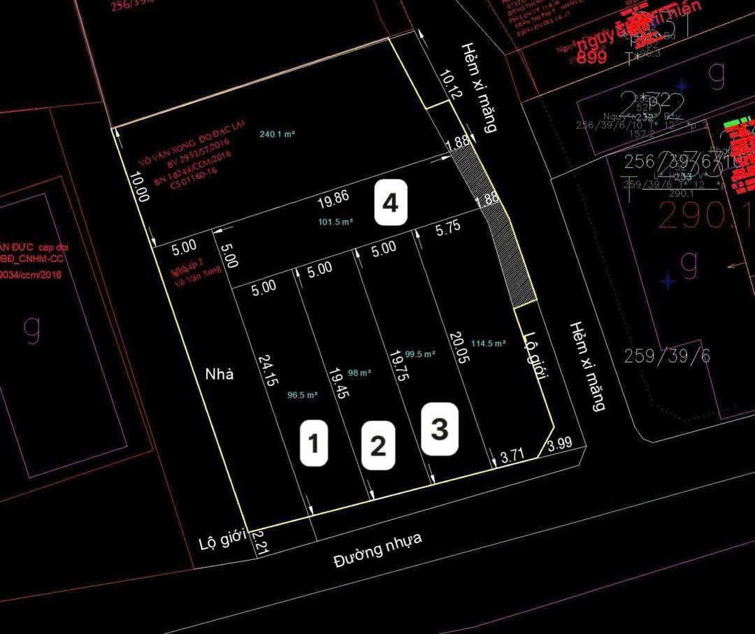 Hàng new 4 nền đất SHR giá từ 3.5T - 4.5T HXH Đông Thạnh, Hóc Môn - Ảnh chính