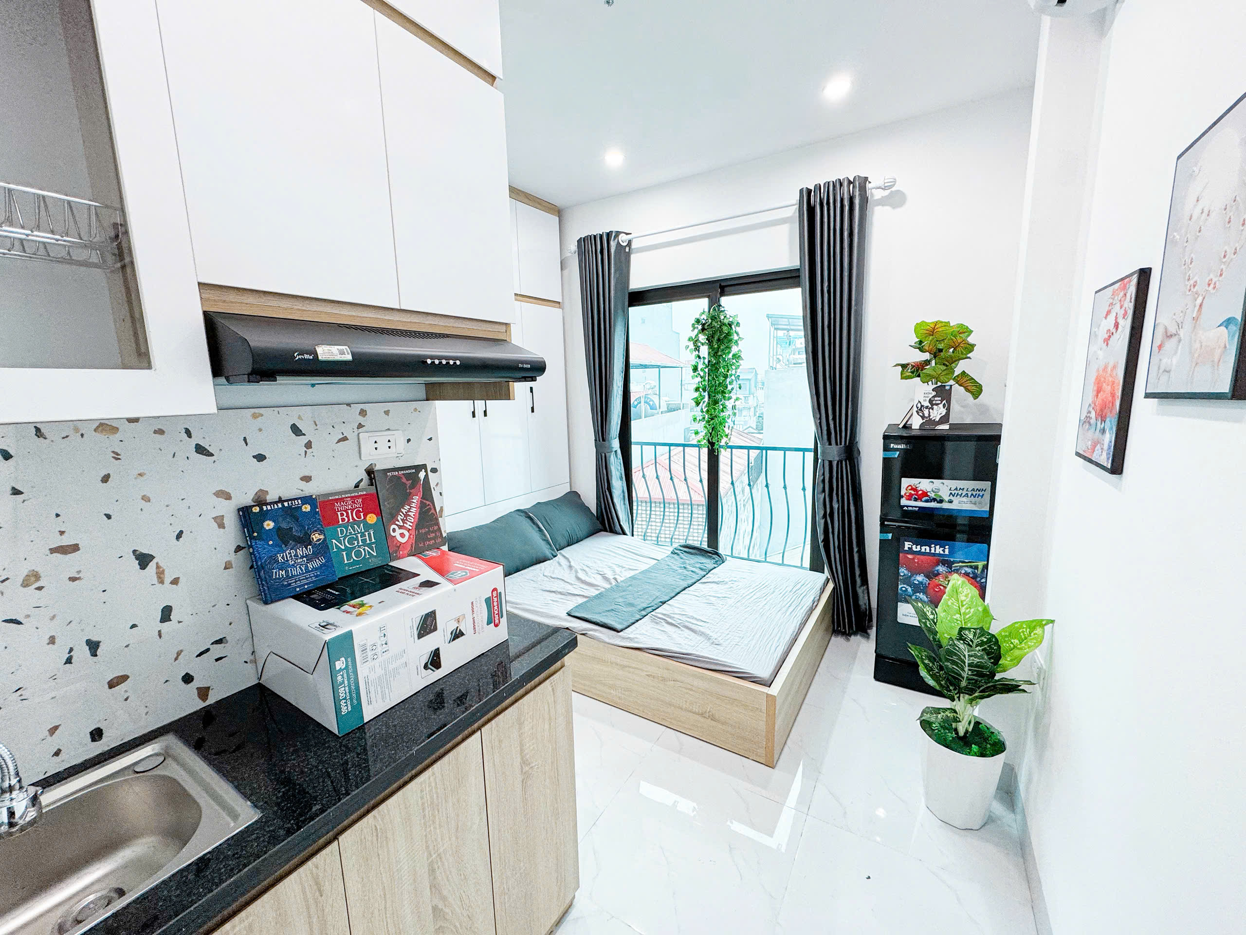 (CỰC HOT) Căn hộ Studio mới khai trương tại phố Bùi Xương Trạch - Gần Ngã Tư Sở - Giá từ 3,5 triệu - Ảnh chính