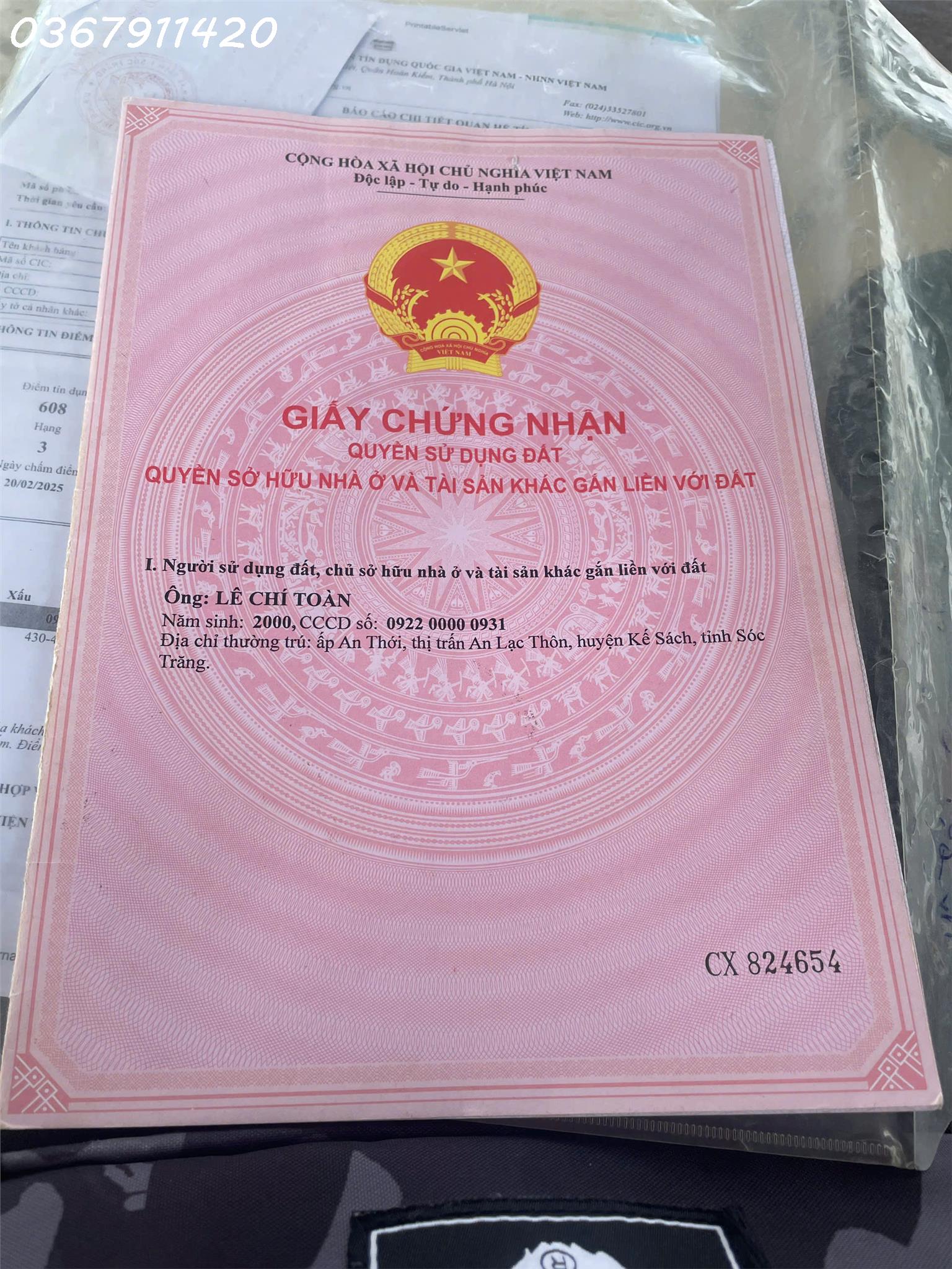 Bán lô đất 4.021m2 mặt tiền 10m Quốc Lộ 91B Thị trấn An Lạc Thôn, Kế Sách, Sóc Trăng - Ảnh 3