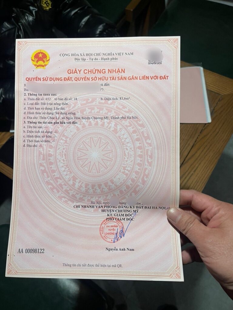 CHÍNH CHỦ BÁN LÔ ĐẤT 83,6M TẠI NGỌC HÒA-TT CHÚC SƠN-CHƯƠNG MỸ-HÀ NỘI - Ảnh 3