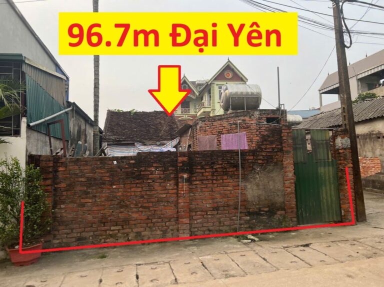 CHÍNH CHỦ BÁN LÔ ĐẤT 96,7M TẠI ĐÂỊ YÊN-CHƯƠNG MỸ-HÀ NỘI - Ảnh chính