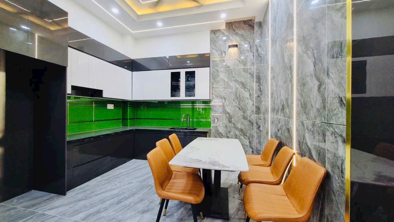 NHÀ MỚI MẶT TIỀN KINH DOANH CHỢ GÒ XOÀI, 5 TẦNG NHỈN 6 TỶ - Ảnh chính