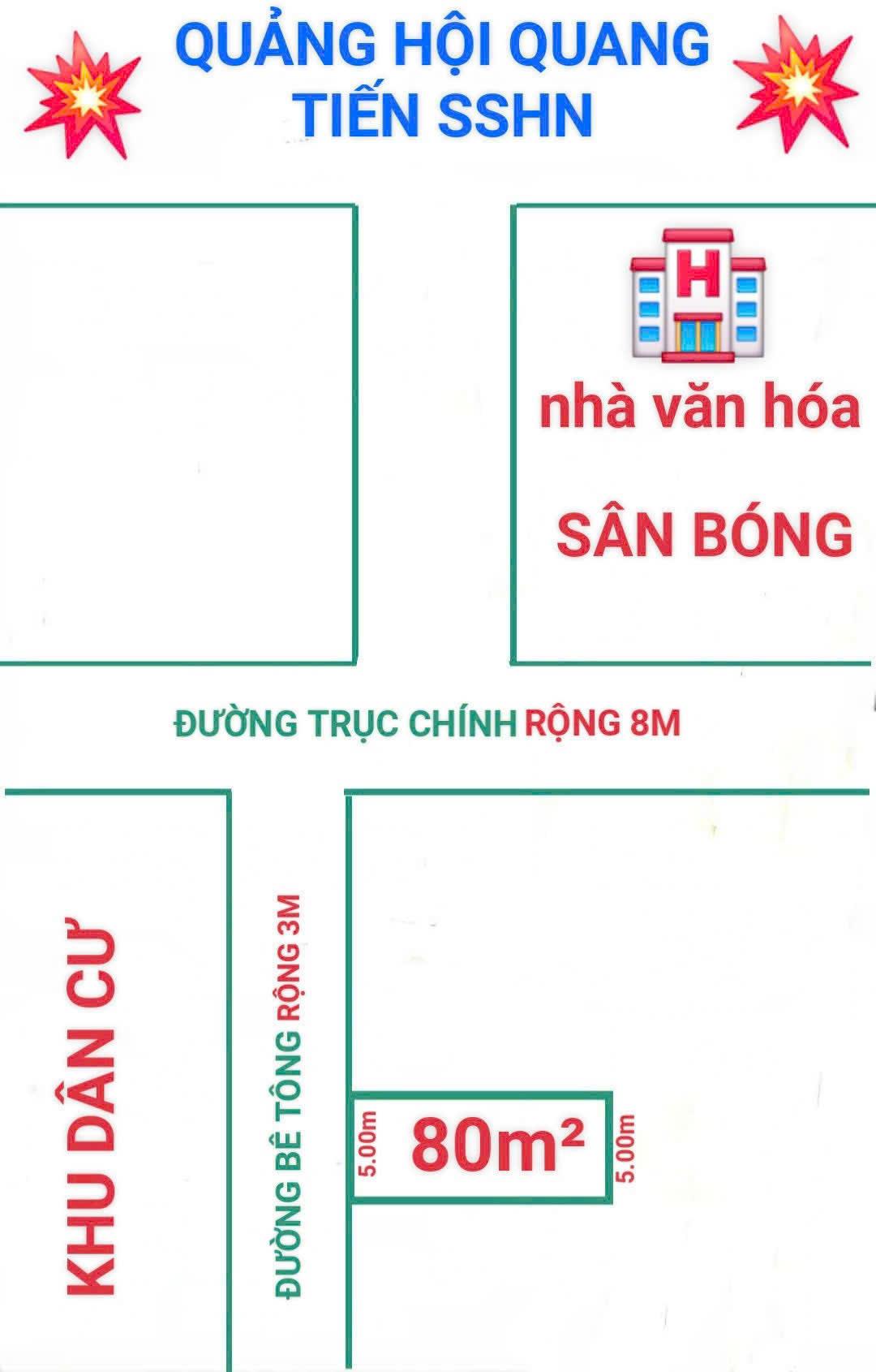 Kiếm đâu ra đất rẻ 80m Quảng Hội-Quang Tiến-SS giá chỉ hơn tỷ xung quanh toàn biệt thự siêu giàu - Ảnh 4