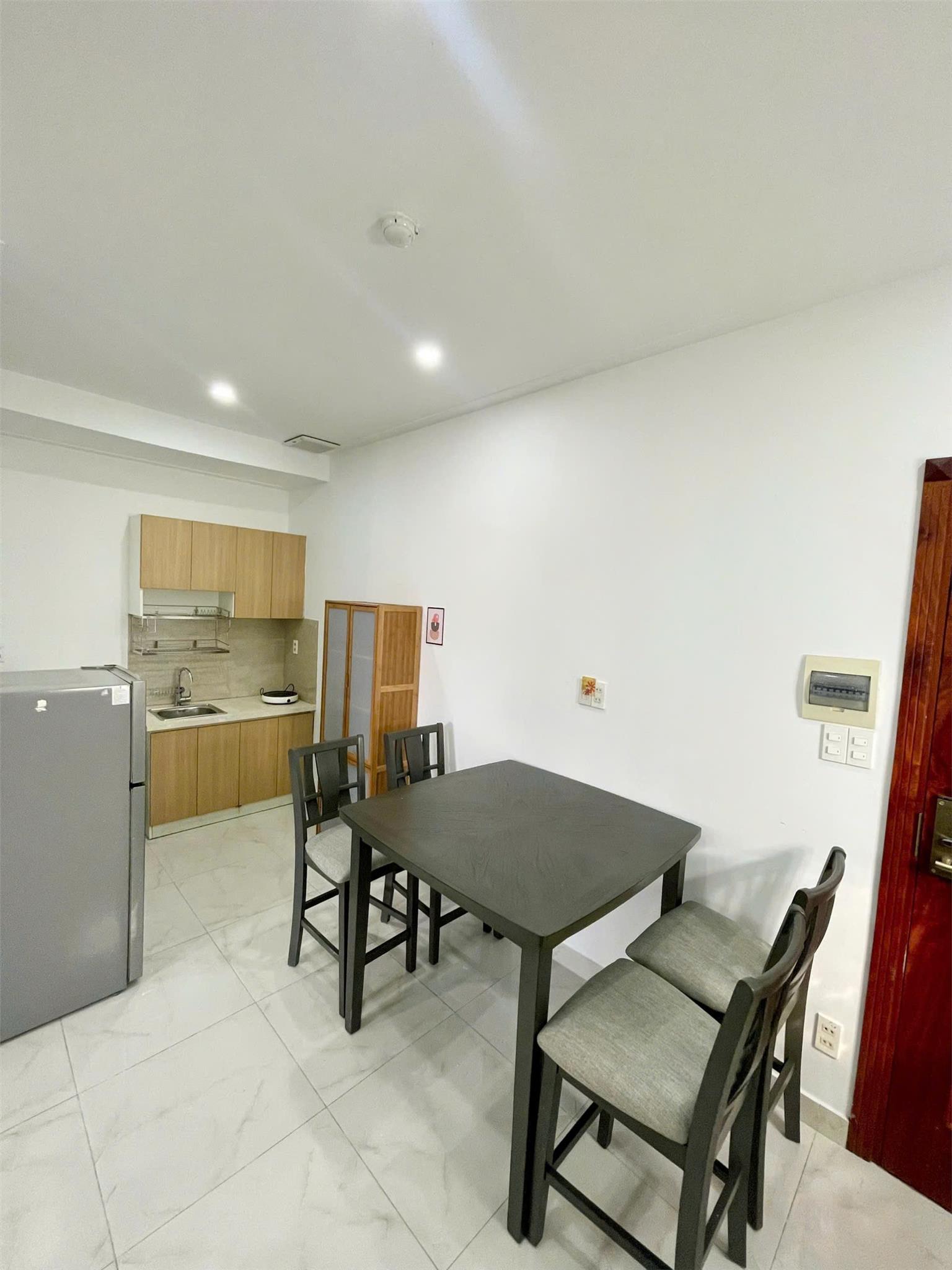 CHDV CAO CẤP  cách sân bay 5p, 2PN, 2WC full nội thất DT 55m2. Giá 12,5tr/thg - Ảnh 1