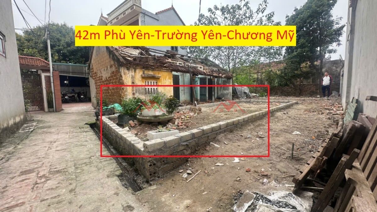 CHÍNH CHỦ BÁN LÔ ĐẤT 42M TẠI TRƯỜNG YÊN-CHƯƠNG MỸ-HÀ NỘI - Ảnh chính