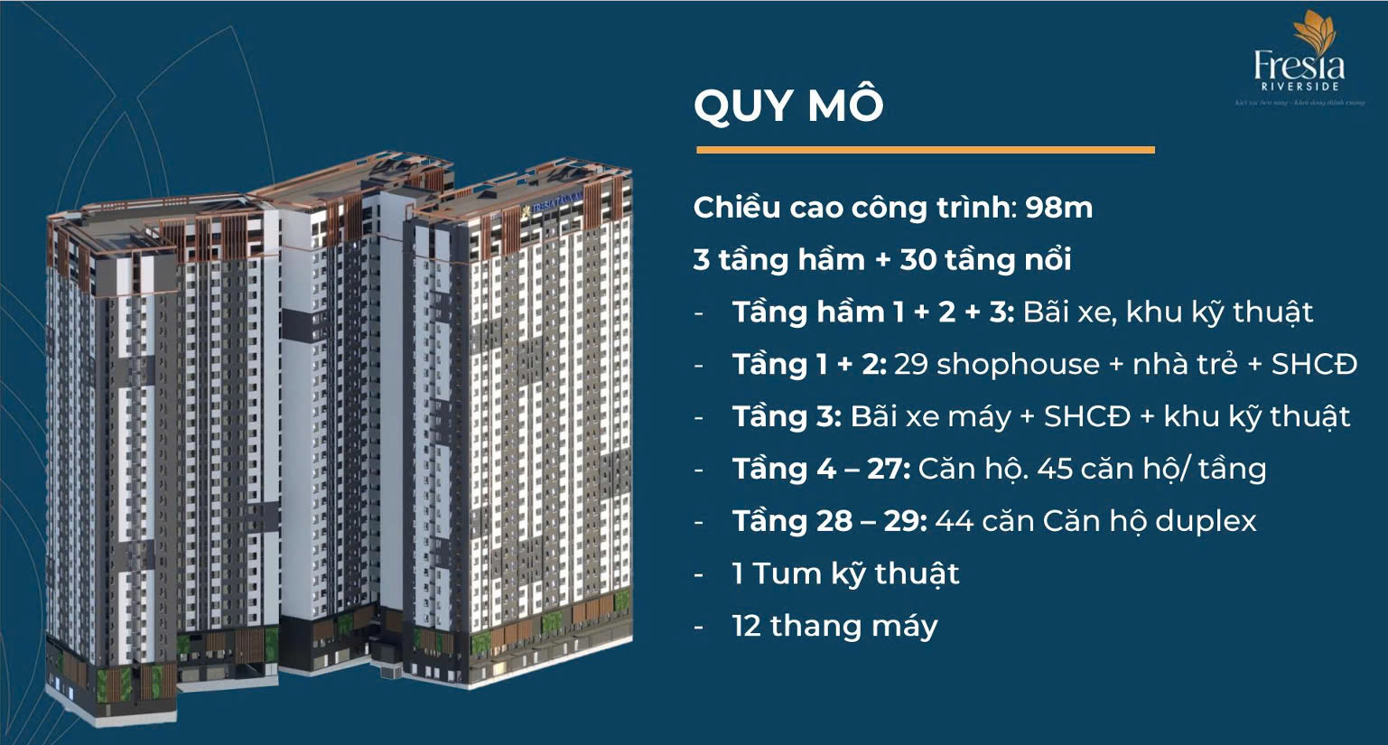 Mở bán giai đoạn 1,giá FO từ CĐT, Căn Hộ FRESIA – Đối diện AEON Mall Biên hòa - Ảnh 5