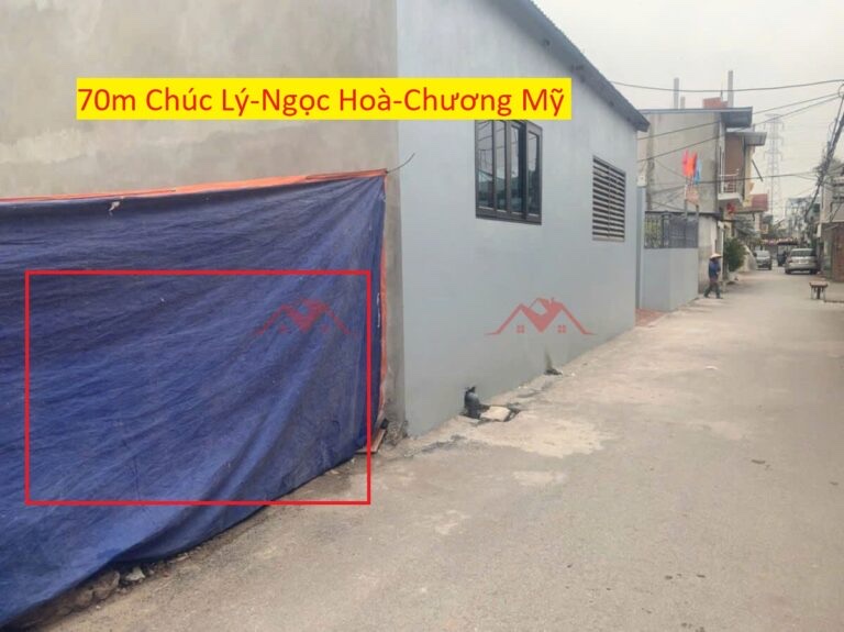CHÍNH CHỦ BÁN LÔ ĐẤT 70M TẠI NGỌC HÒA-TT CHÚC SƠN-CHƯƠNG MỸ-HÀ NỘI - Ảnh chính