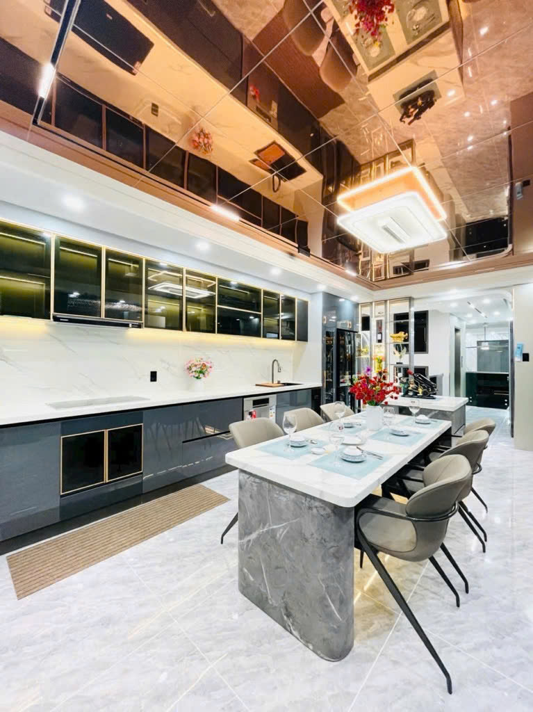 Nhà phố 5 lầu đẹp 80m2 Quang Trung xe hơi đậu nhà T.máy view Mercedes hơn 13 tỉ - Ảnh 3