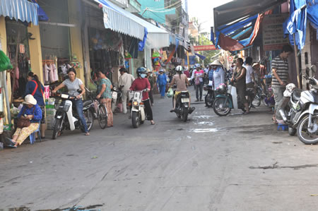♥ Nhà kiệt 6m sát Nguyễn Duy Hiệu, ngay Chợ, Kinh Doanh cực Tốt, 150m2, ngang 8.5m, 2 tầng, thu - Ảnh 1