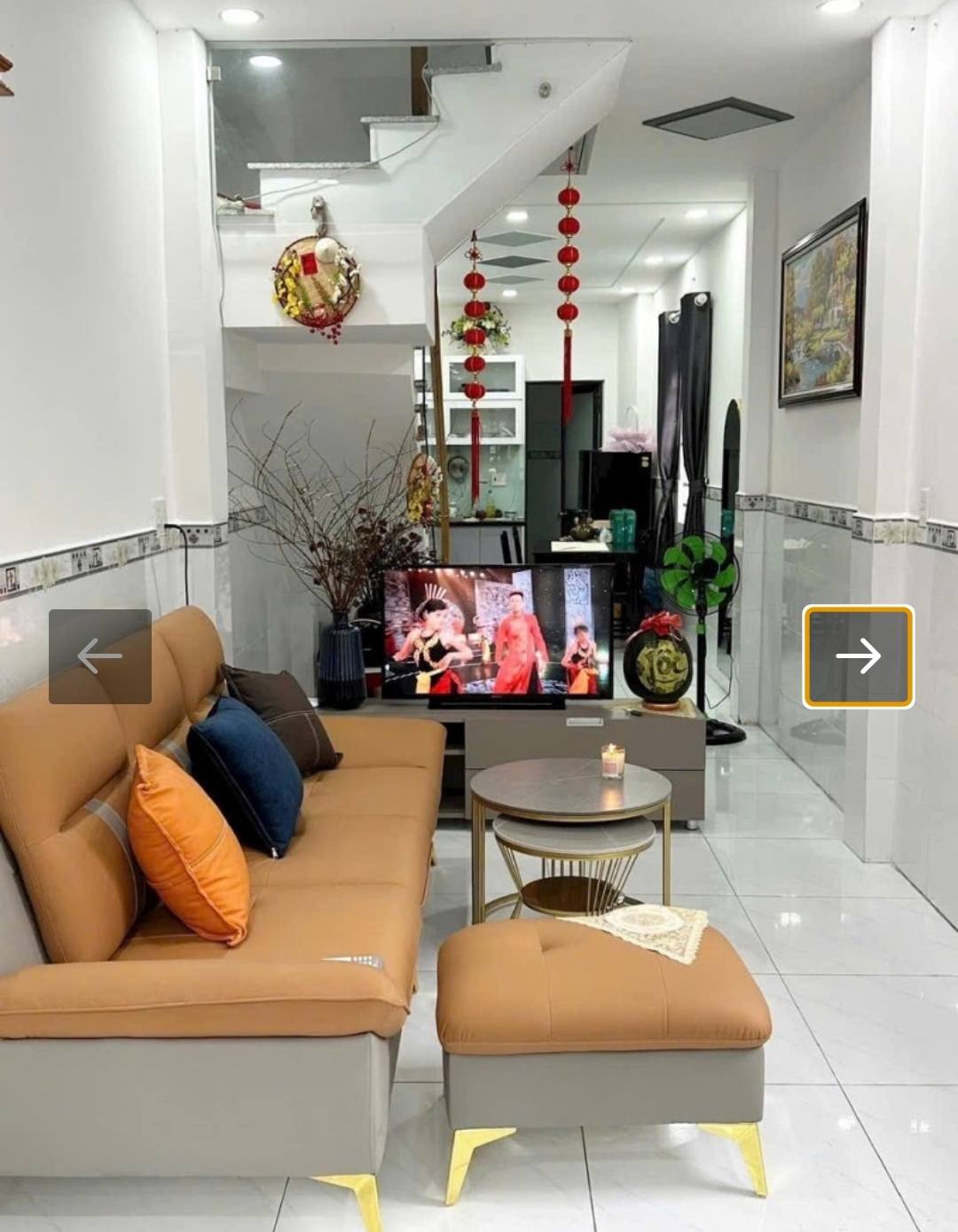 BÁN NHÀ NGÕ HÓC MÔN - 75M2 - 2PN - 2WC - 3.2 TỶ - SỔ HỒNG CHÍNH CHỦ - Ảnh 2