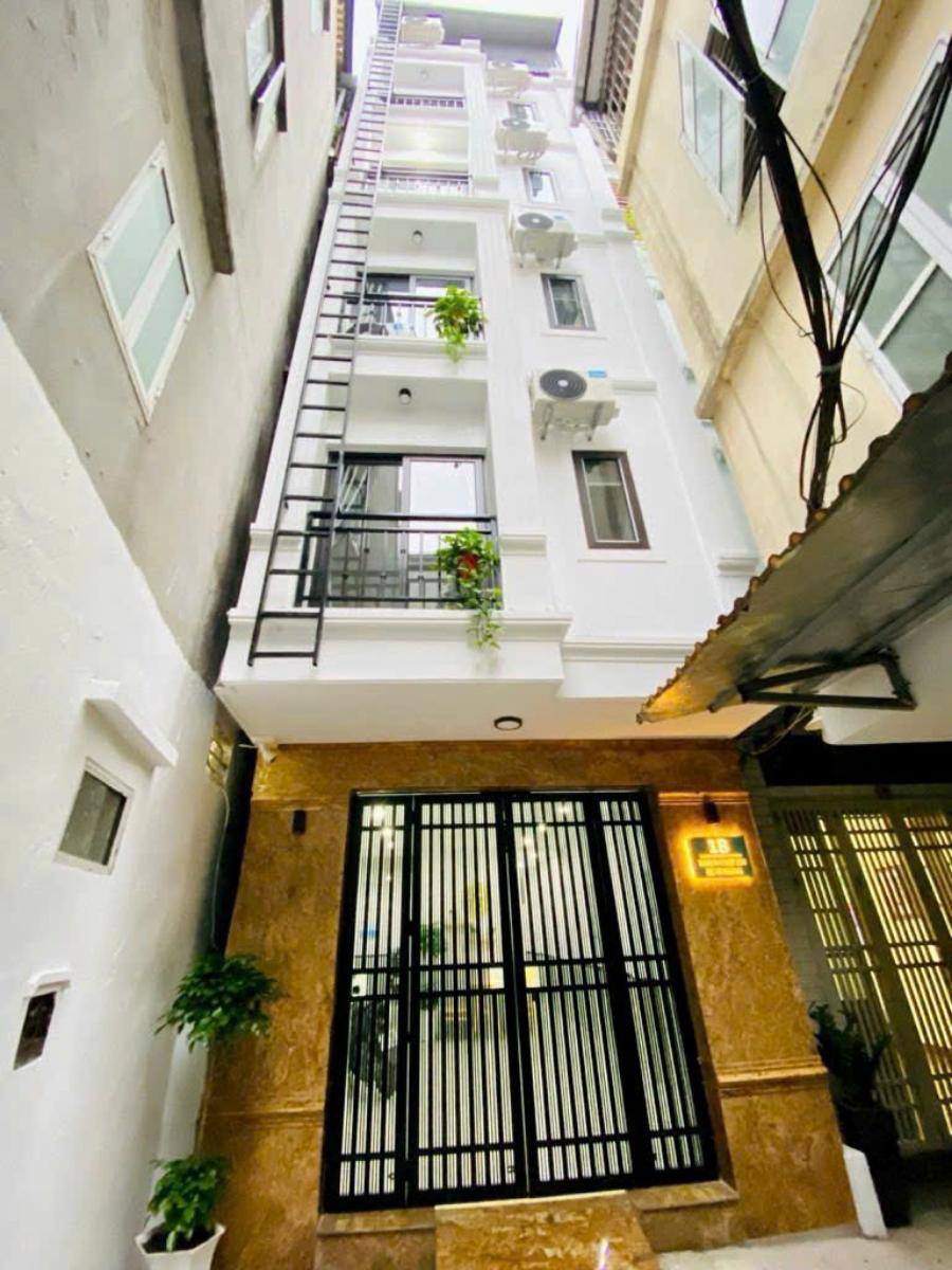 BÁN CCMN ĐÊ TÔ HOÀNG - KINH DOANH SIÊU ĐỈNH- HIỆU SUẤT CAO - 70mX7 TẦNG - 17 PHÒNG - 14 TỶ - Ảnh 1
