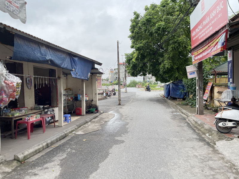 Vị trí vàng Đông Dư: 59,1m2 đất thổ cư, mặt tiền kinh doanh sầm uất, view hồ thoáng mát - Ảnh chính