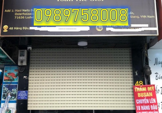 💥Cho thuê tầng 1 làm văn phòng hoặc ngân hàng tại P.Nguyễn Trung Trực, Ba Đình; 18tr/th; 0989758008 - Ảnh chính