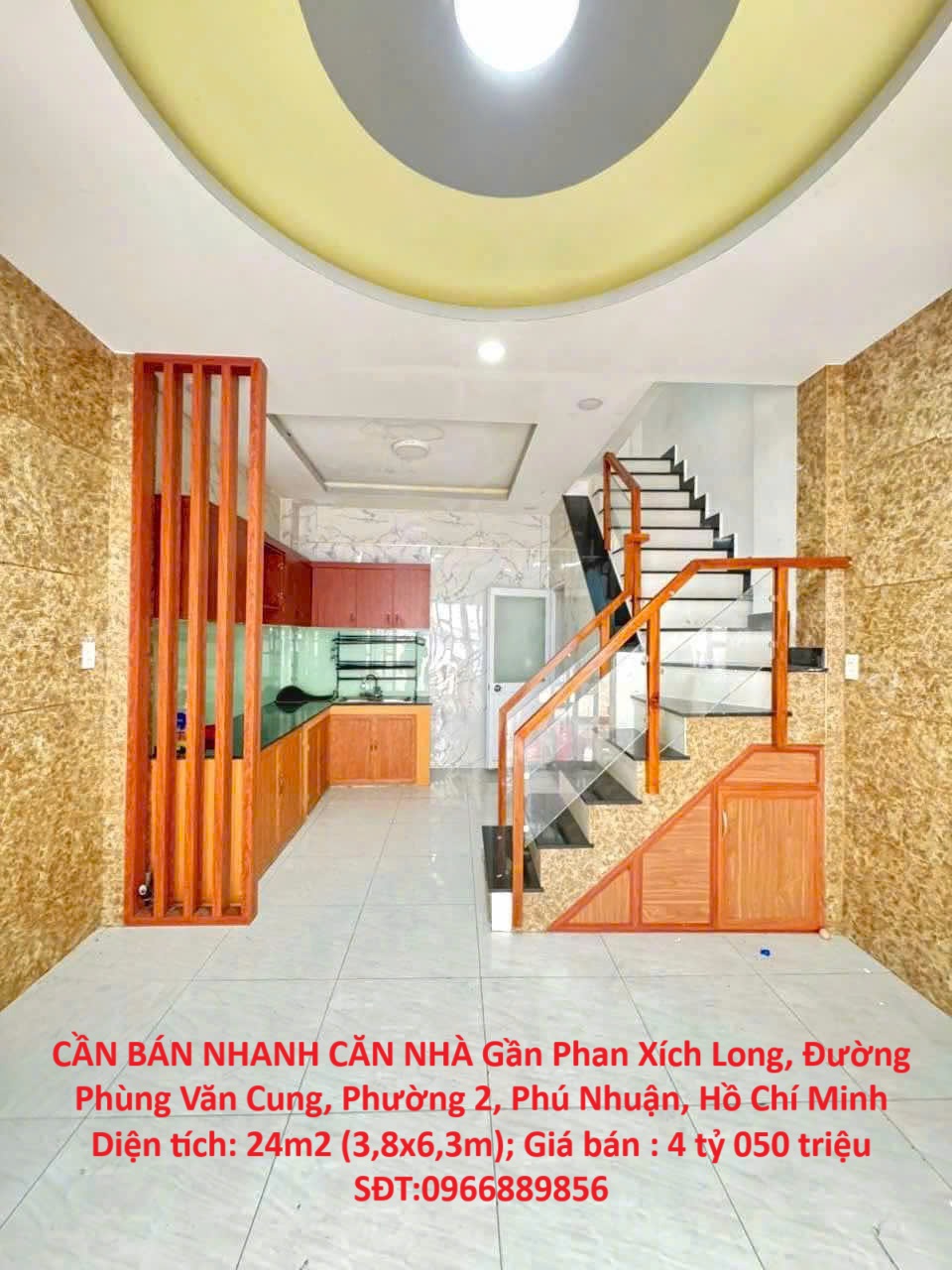 CẦN BÁN NHANH CĂN NHÀ Gần Phan Xích Long, Đường Phùng Văn Cung, Phường 2, Phú Nhuận, Hồ Chí Minh - Ảnh chính