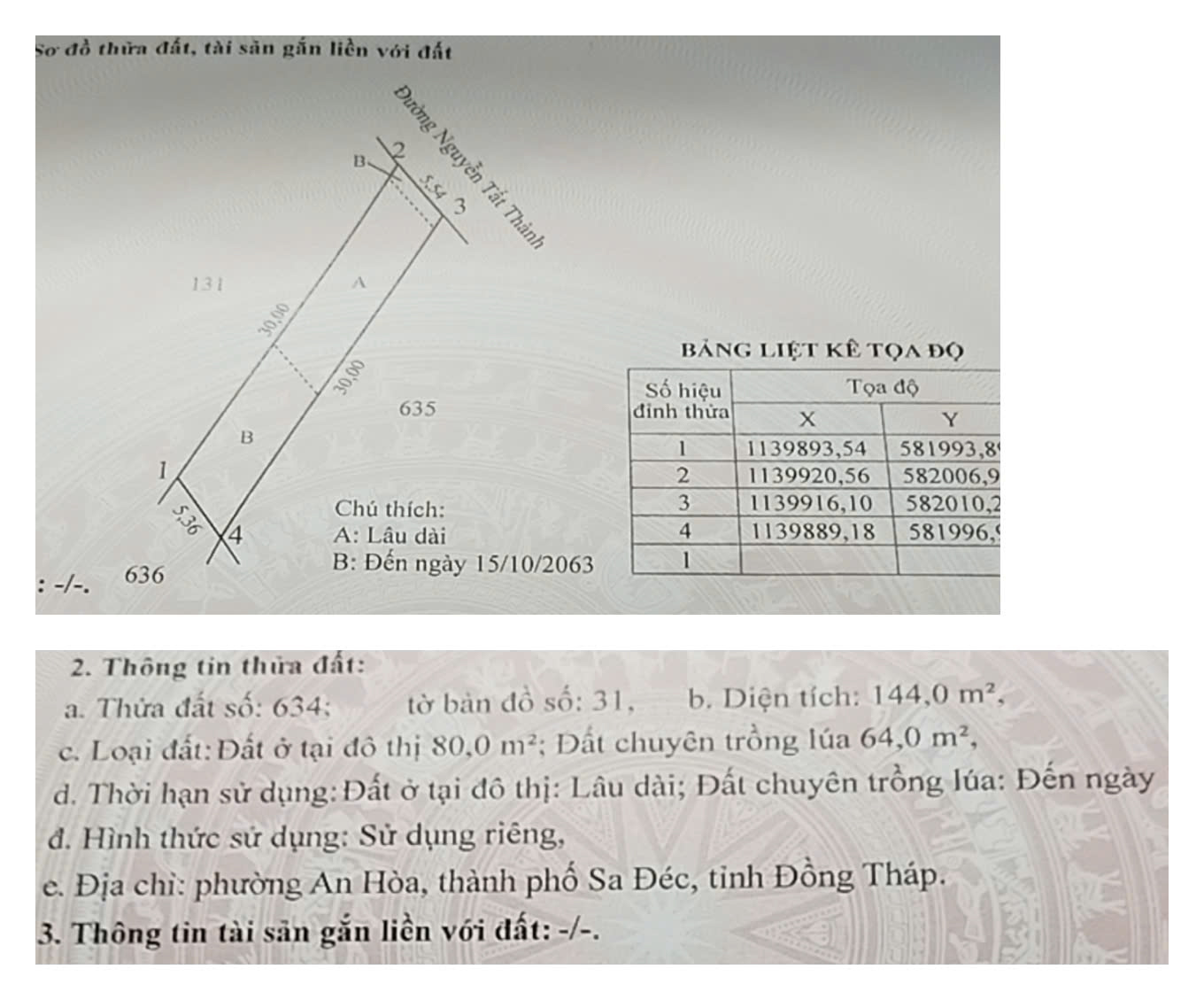 Chính Chủ Bán Nhà Mặt Tiền Và Đất 2 Mặt Tiền Tại Sa Đéc, Tỉnh Đồng Tháp. Sổ Hồng Chính Chủ. - Ảnh 1