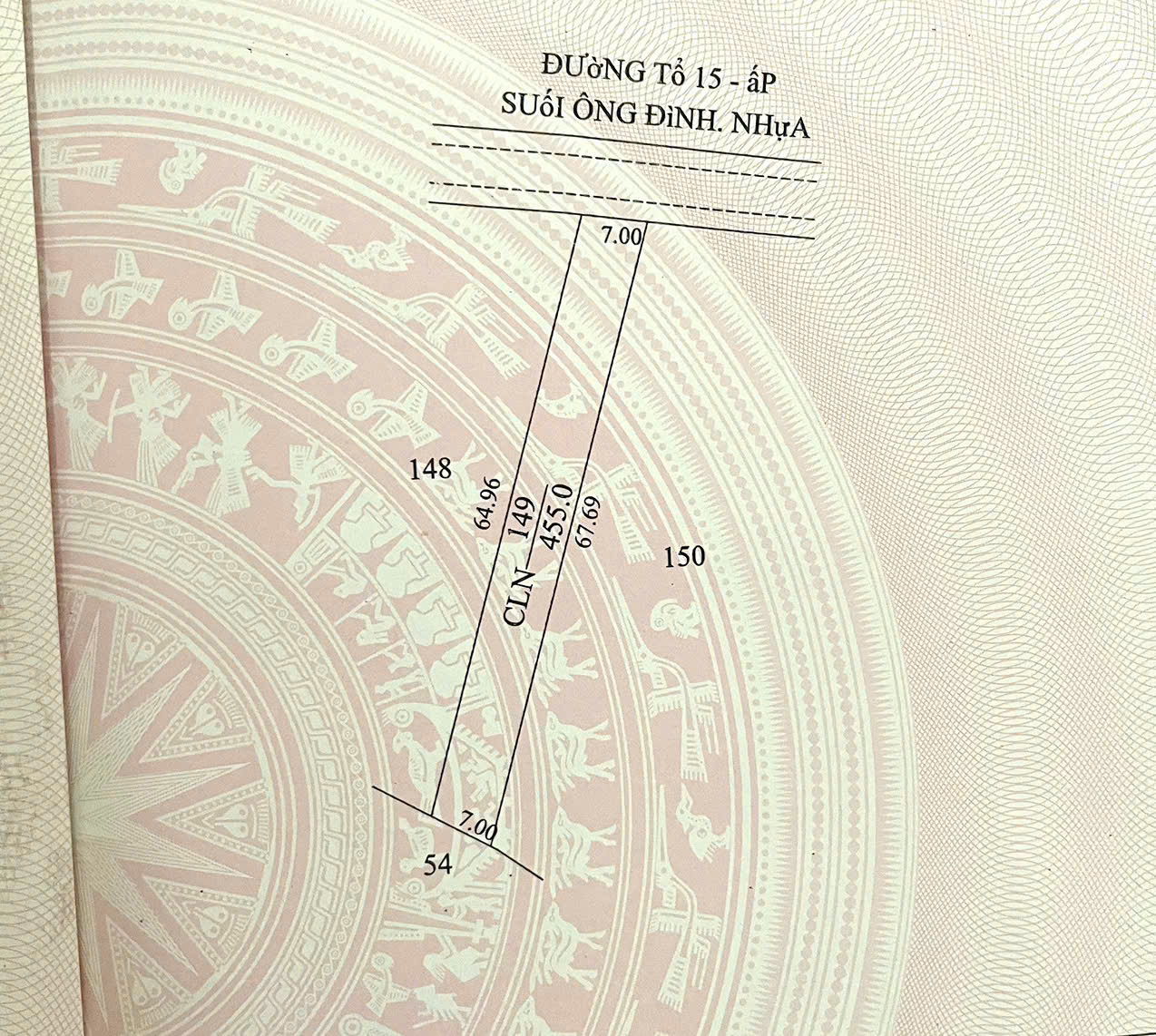 Bán gấp đất tại Suối ông đình, Trà Vong, Tân Biên, Tây Ninh, 560 triệu, 890 m2 - Ảnh 1