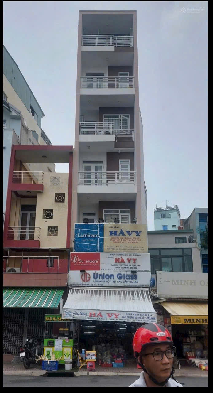 Bán tòa CHDV hầm 6 tầng, 2 MT trước sau, Ngô Tất Tố, P 22, Q Bình Thạnh - Ảnh chính