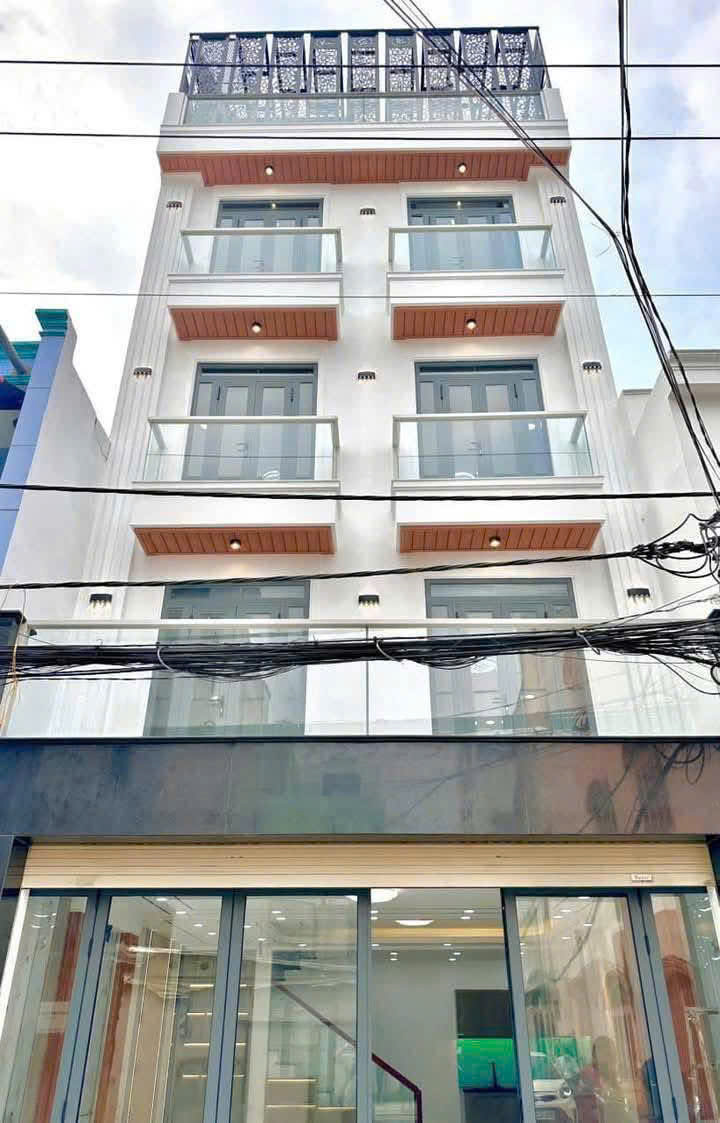 Giá mềm nhất quận Bình Tân: 8,2 tỷ - Lê Văn Quới <br>DT: 60m - 6x10- 5lầu - 6PN - 5WC, ban công - Sân - Ảnh chính