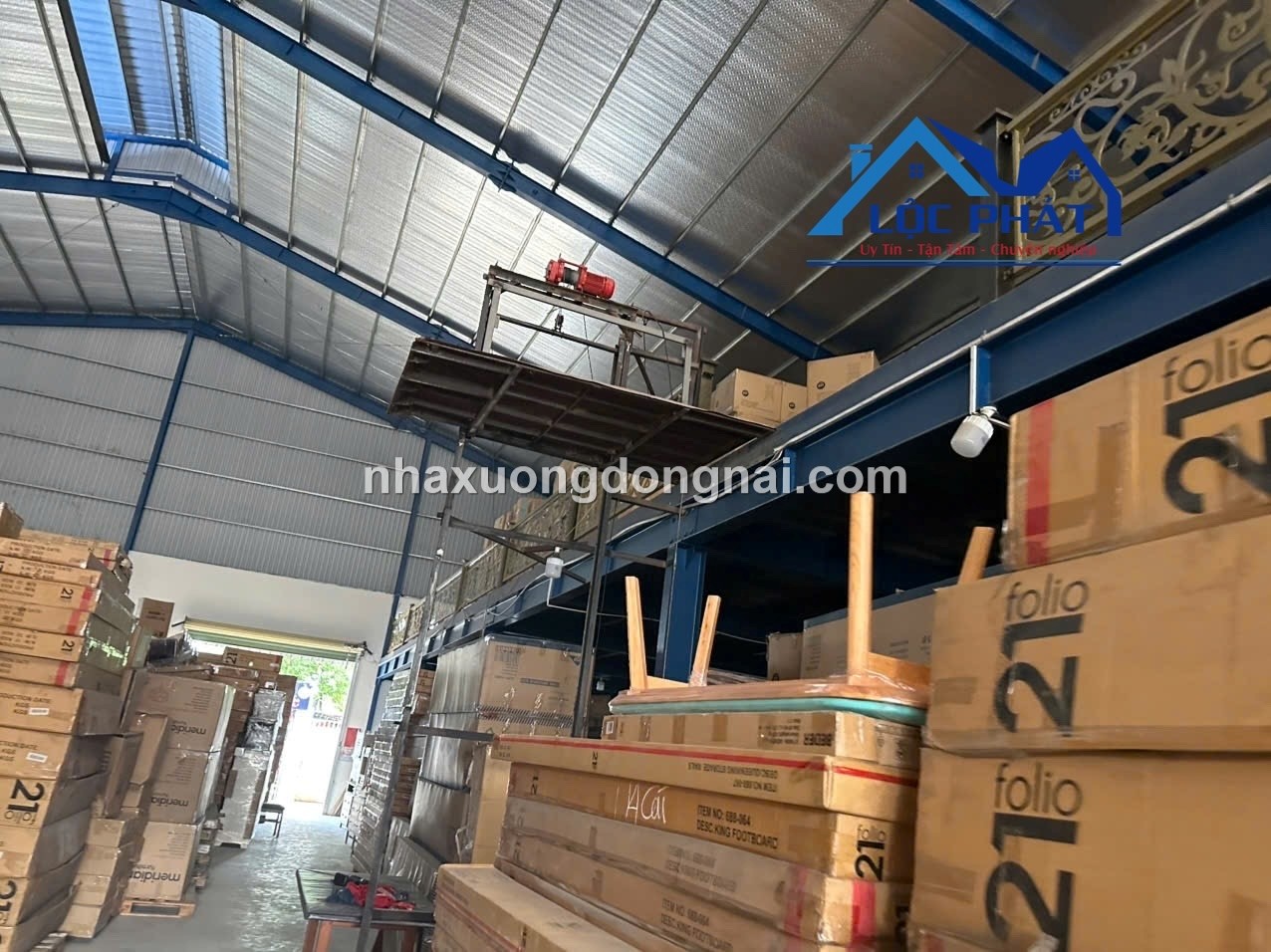 Cho thuê kho xưởng 1200m2 Trảng Dài Biên Hòa Đồng Nai chỉ 45 triệu - Ảnh chính