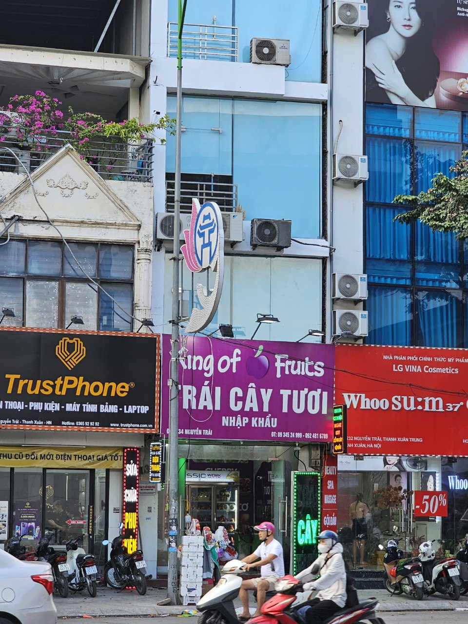 Cho thuê nhà mặt đường Nguyễn Trãi, 34 m2 x 5,5 tầng, 35 triệu, Thuận lợi cho kinh doanh, làm văn - Ảnh chính