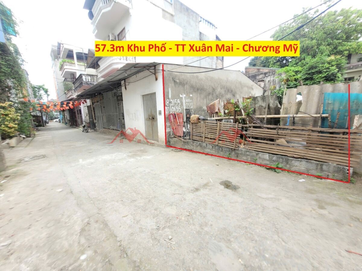 CHÍNH CHỦ BÁN LÔ ĐẤT 57,3M TẠI TT XUÂN MAI-CHƯƠNG MỸ-HÀ NỘI - Ảnh chính