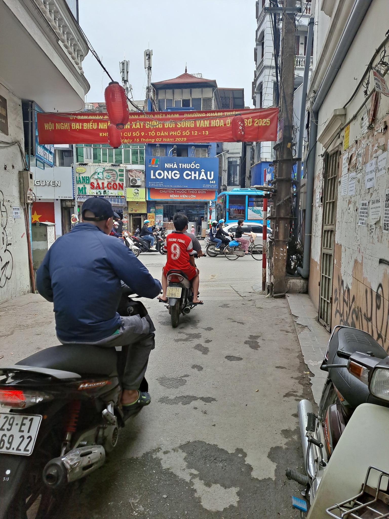 Cho thuê nhà 3 tầng số 1 ngõ Cống Trắng, Khâm Thiên, Đống Đa - Ảnh 1