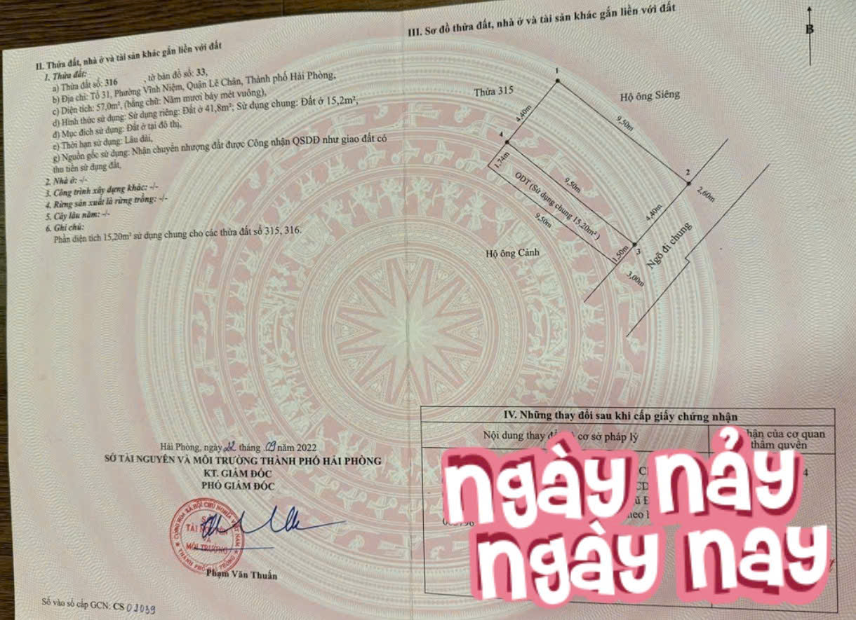 Bán nhà Thiên Lôi, lô góc, mới tinh, ô.tô đỗ tận cửa, Giá 3.97 tỉ, gần Hoàng Huy - Ảnh 4
