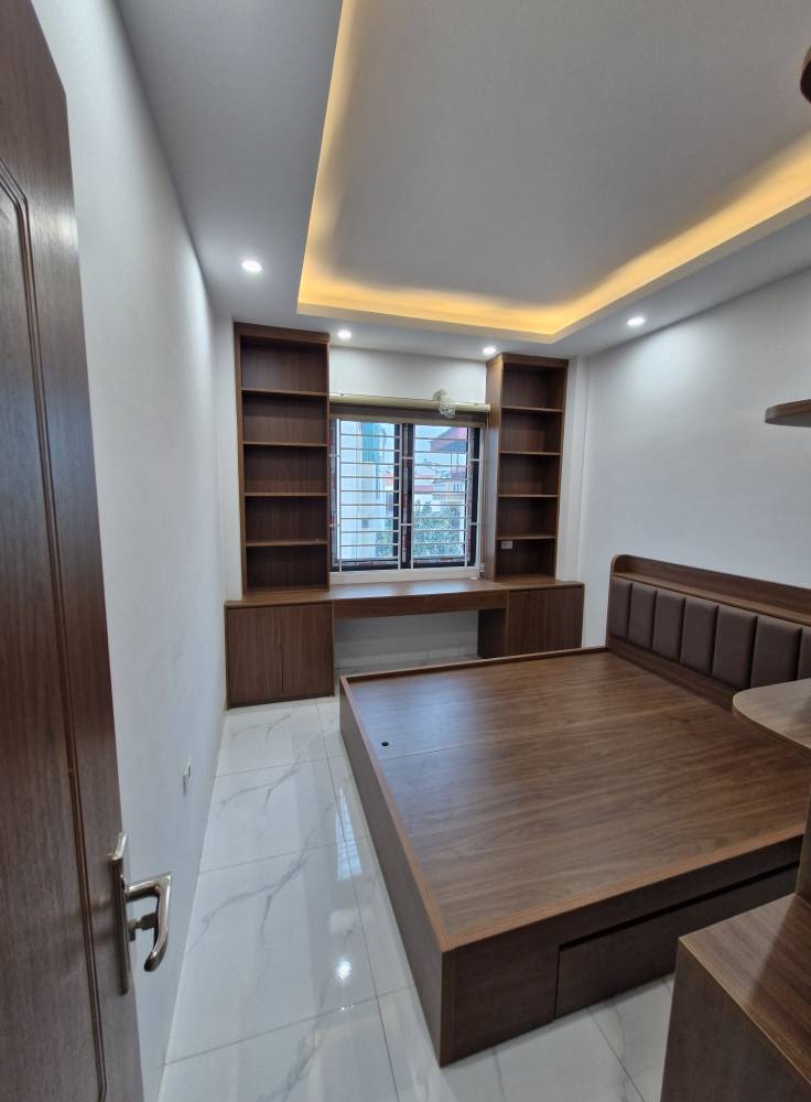 Bán Nhà Mặt Đường Hậu Aí - Hoài Đức 37m2 x 5 tầng, mặt ngõ thông rộng ô tô tránh vào nhà, nhà mới - Ảnh 3