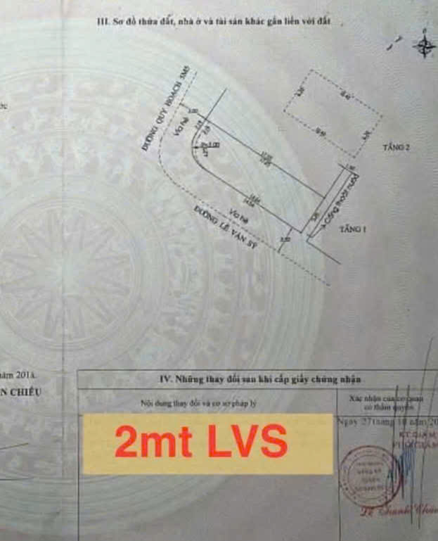 🔴💥Bán nhà 2 MẶT TIỀN 2 tầng đường Lê Văn Sỹ - gần biển - Ảnh 2