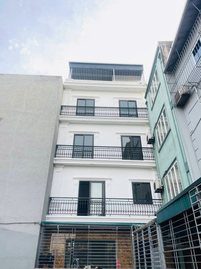 NHÀ XÂY MỚI THANH AM 3 THOÁNG - Ô TÔ GẦN NHÀ Thanh Am-Long Biên  45/84 m2,X 5 tầng, MT  6.8m, 6.48 - Ảnh chính