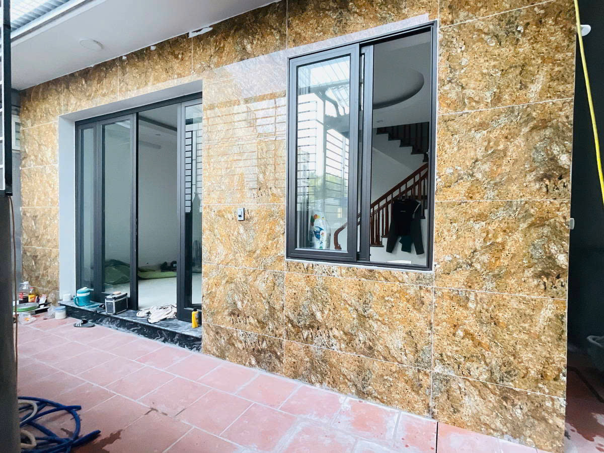 NHÀ XÂY MỚI THANH AM 3 THOÁNG - Ô TÔ GẦN NHÀ Thanh Am-Long Biên  45/84 m2,X 5 tầng, MT  6.8m, 6.48 - Ảnh 1