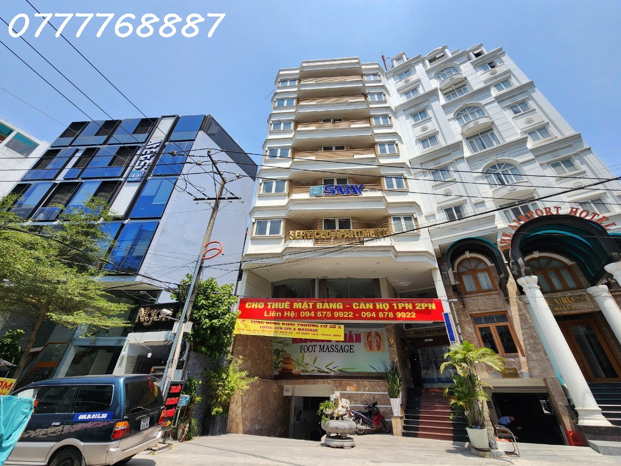 Bán tòa CHDV Hầm 8 tầng, ngay sân bay TSN Tân Bình HĐT khoáng 300tr/ t - Ảnh chính