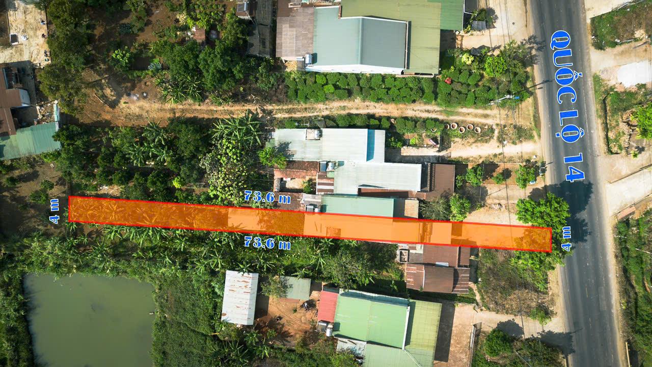 Chính Chủ Cần Bán Lô Đất Vị Trí Đẹp Tại Quốc lộ 14, Xã Nghĩa Hưng, Huyện Chư Păh, Gia Lai - Ảnh chính
