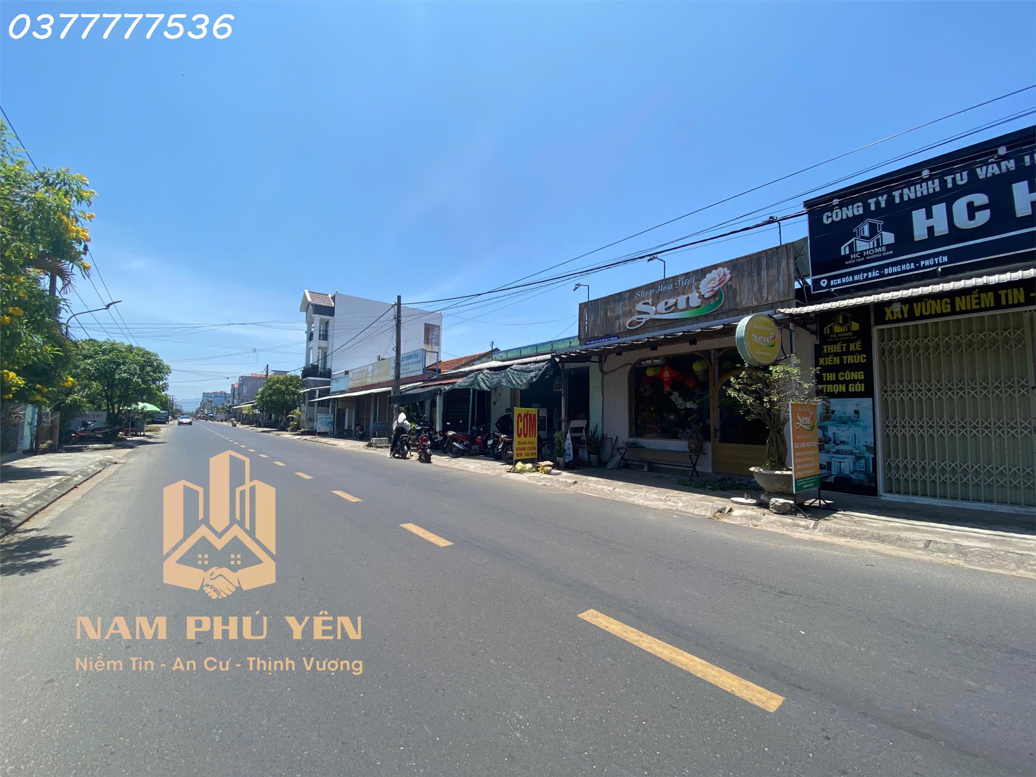 180m2 Góc 2 Mặt tiền Kinh Doanh đường Hòa Hiệp, Thăng Long, QL29, Thị xã Đông Hòa, Phú Yên - Ảnh chính