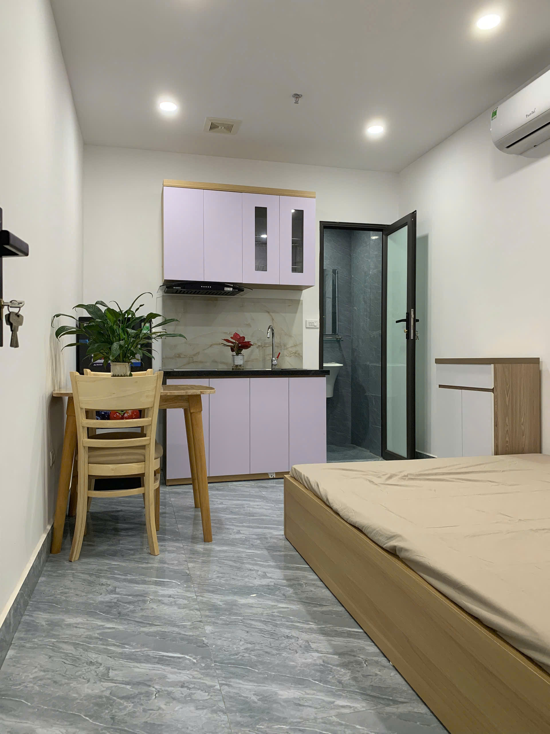 (Cực Hot) Căn hộ Studio 22m2 mới khai trương tại phố Xã Đàn - Nhà mới đẹp ở ngay - Giá cực mềm - Ảnh 2