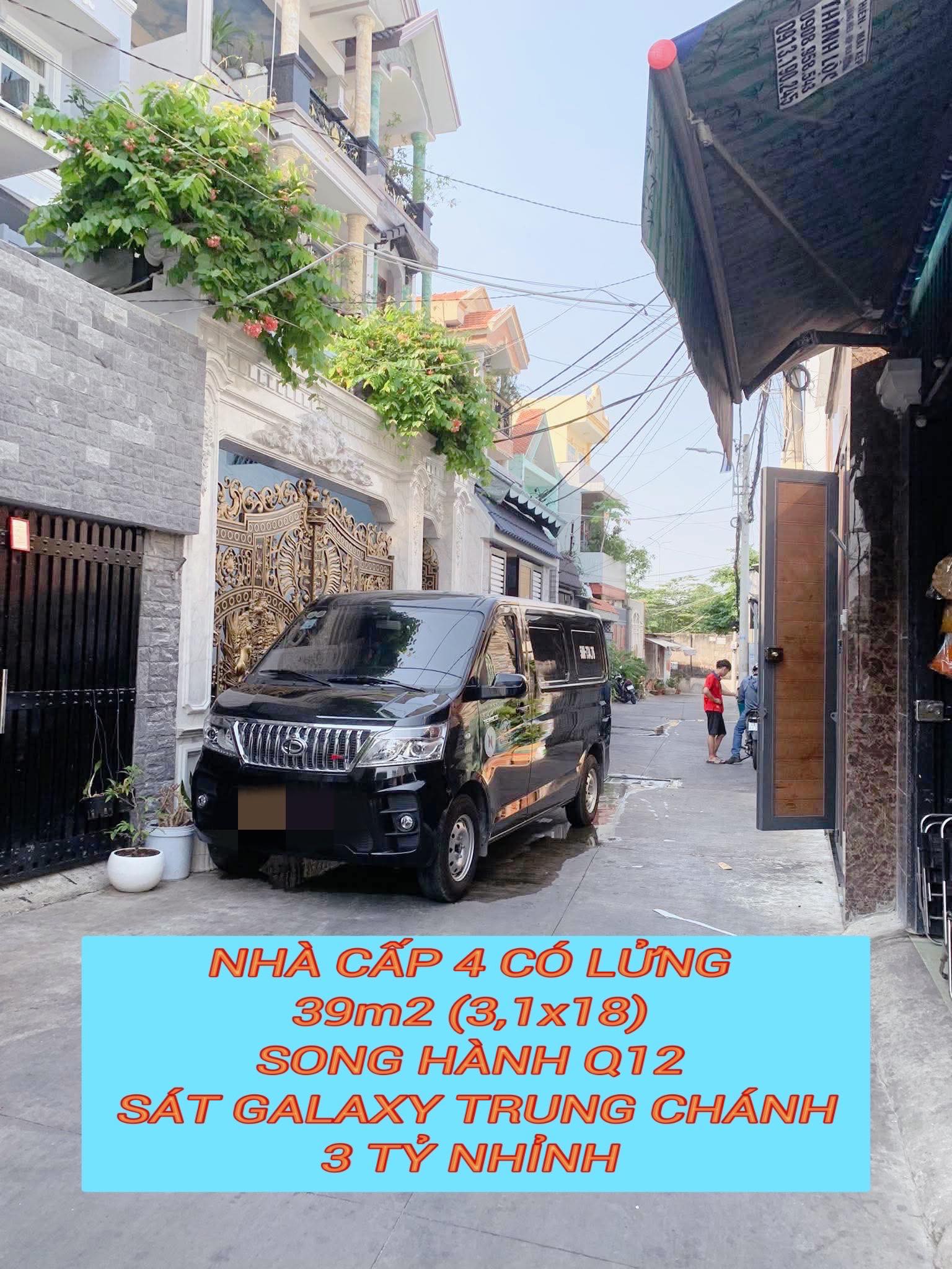 Nhà cấp 4,,,39m2 (3,1x18) Song Hành Q12 ,sát Galaxy Trung Chánh ,hxh thông, 3 tỷ nhỉnh 0932030061 - Ảnh 2