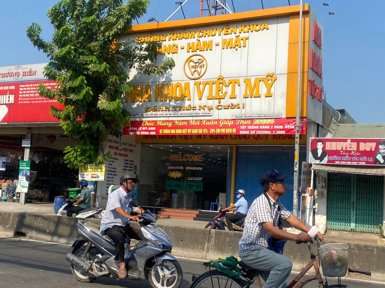 BÁN NHÀ MẶT TIỀN ĐƯỜNG NGUYỄN THỊ SÓC, BÀ ĐIỂM 10X26M GIÁ 24T - Ảnh 1
