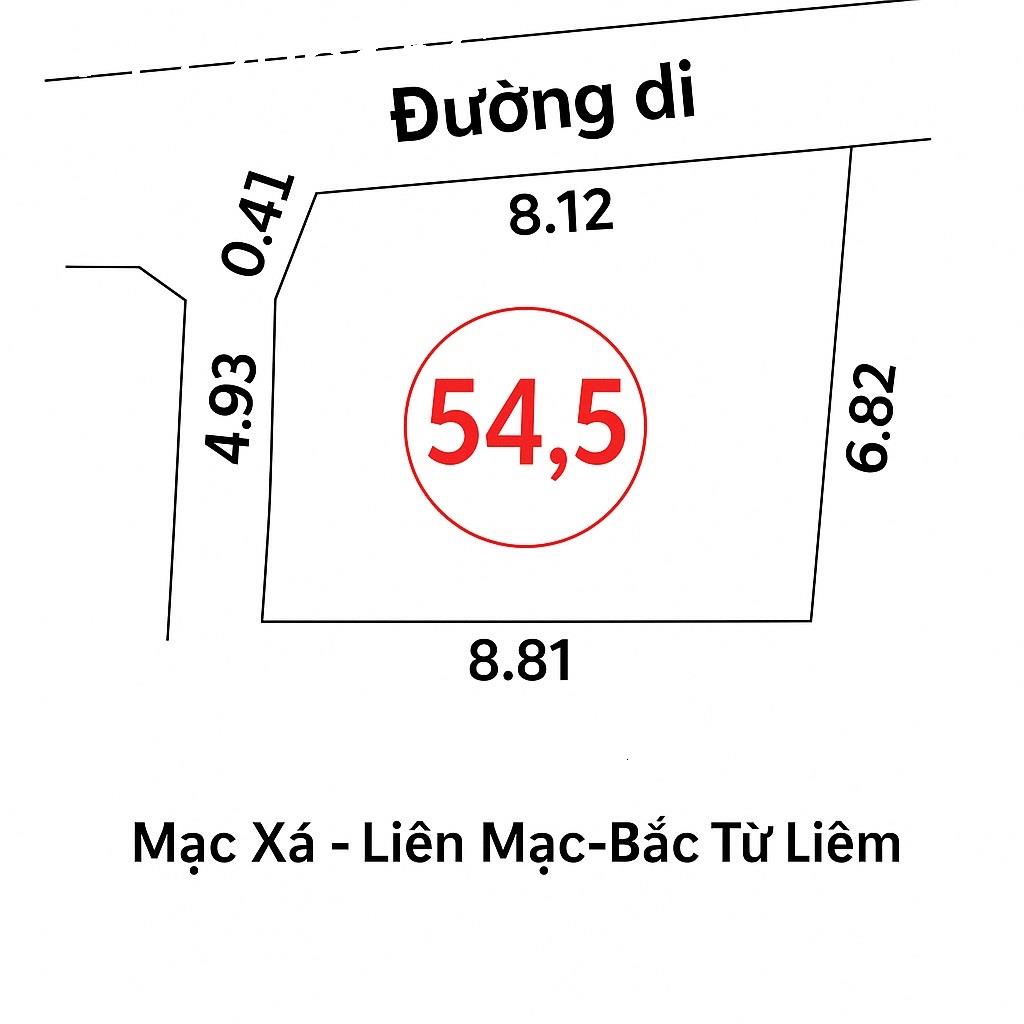 💥 Bán Đất Lô Góc Đẹp – Mạc Xá, Liên Mạc – Giáp Thụy Phương – Bắc Từ Liêm – Giá Cực Tốt! 💥 - Ảnh chính