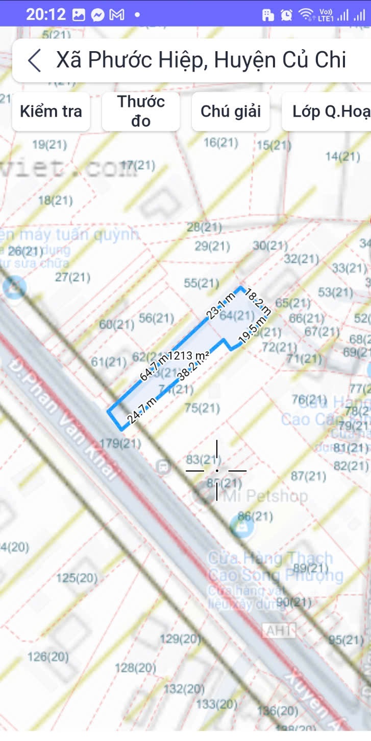 1212m2 Mặt Tiền Phan Văn Khải ( Quốc Lộ 22 ) Củ Chi Hồ Chí MInh có 12 tỷ x - Ảnh chính