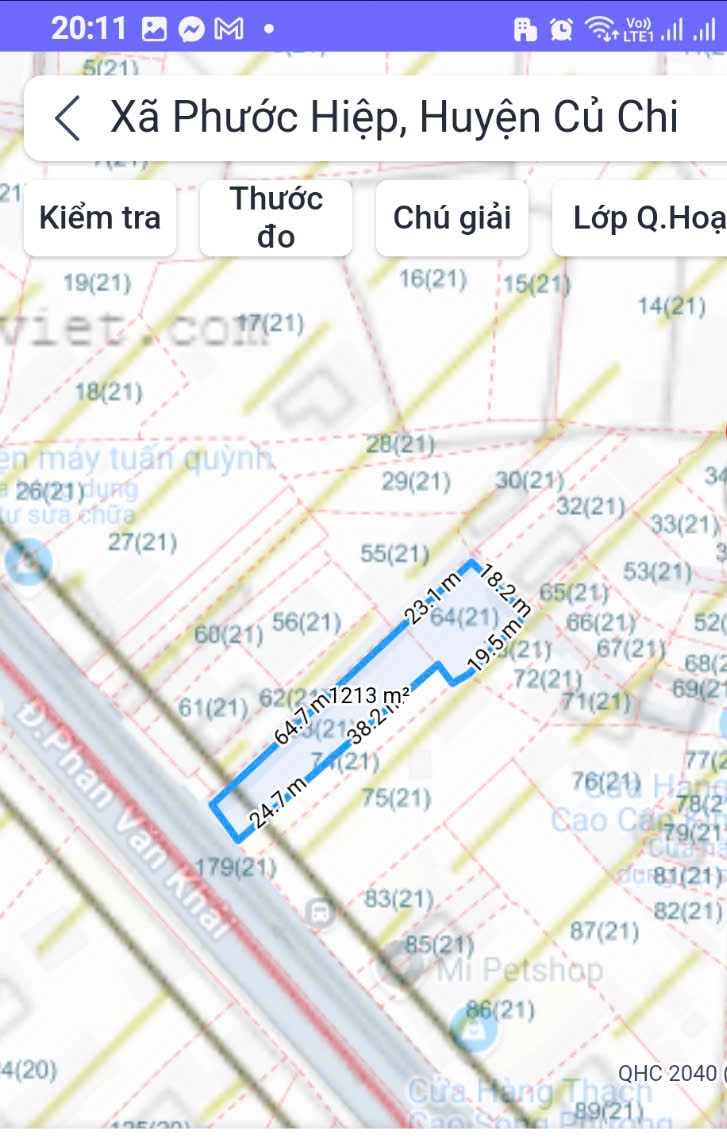 1212m2 Mặt Tiền Phan Văn Khải ( Quốc Lộ 22 ) Củ Chi Hồ Chí MInh có 12 tỷ x - Ảnh 3